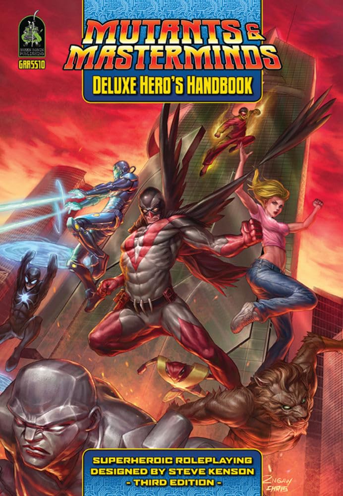 Mutants & Masterminds Deluxe Hero's Handbook | Amazon.com.br